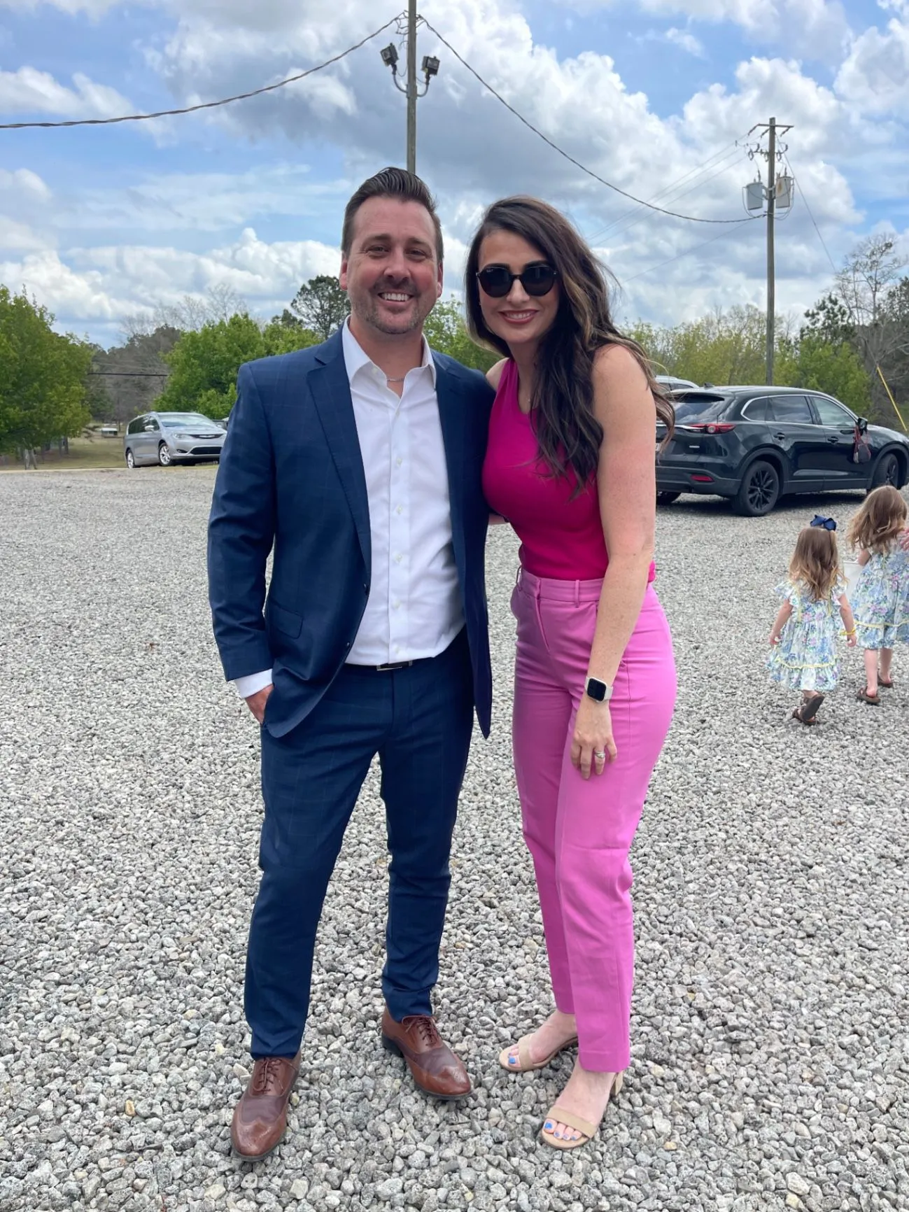 Pastor Parker and Starla Darnell of Cornerstone Church in Jasper, Alabama